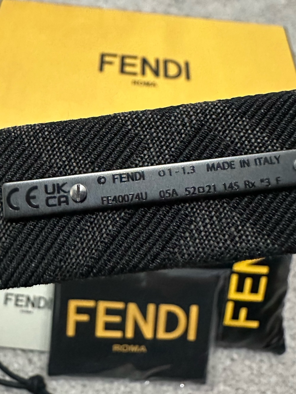 New FENDI FF Monogram Limited Edition Sunglasses FE40074U - Picture 10 of 10